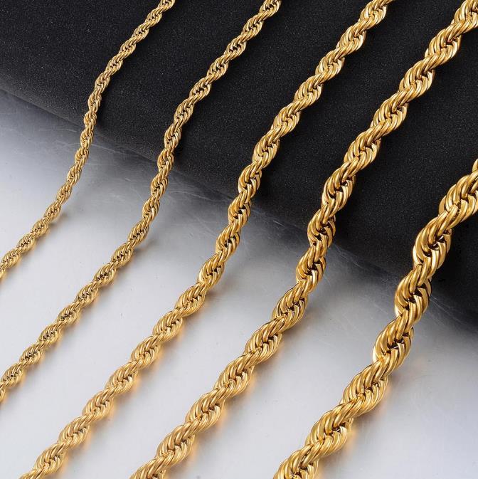 14K Yellow Gold over Solid Brass Classic Korean Chain