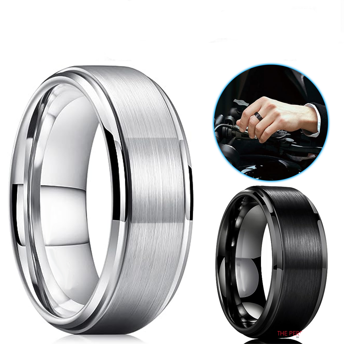 Tungsten Carbide Wedding Band Ring