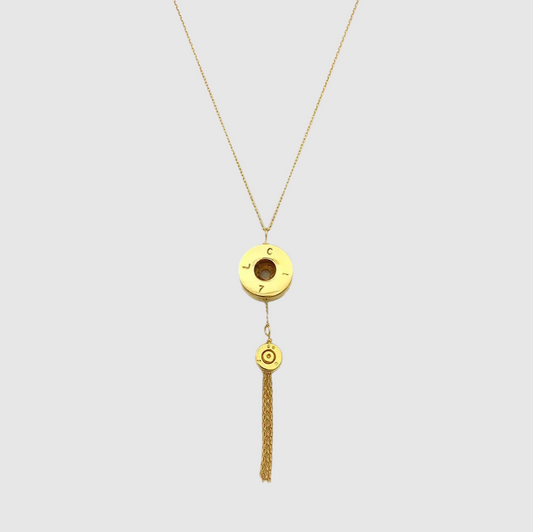 Bullet Tassel Necklace