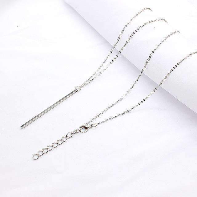 Vertical Bar Necklace