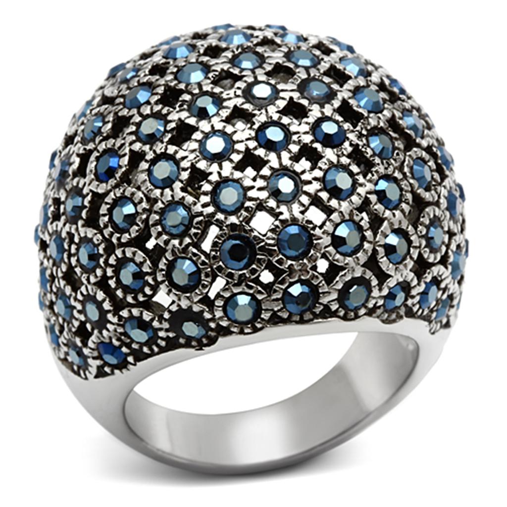 TK1143 - High polished Ring with Top