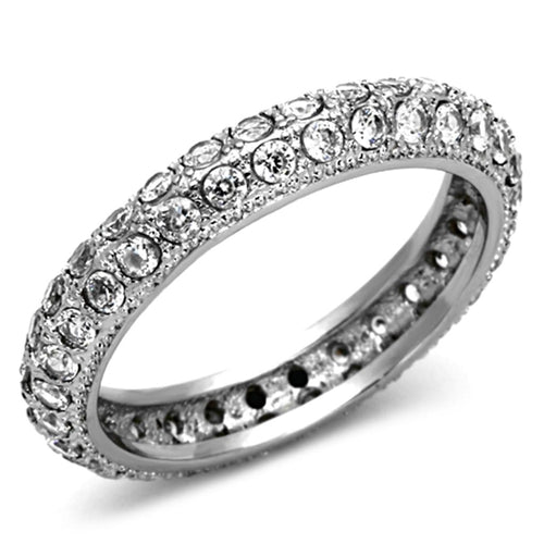 TK1225 - High polished Ring with AAA