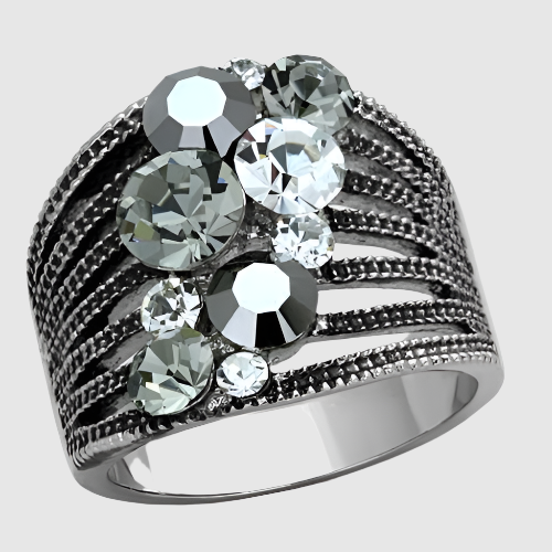 TK1521 Stainless Steel Ring with Top