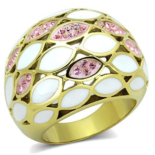 TK1742 - IP Gold Ring with Top Grade