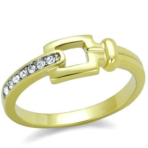 TK2164 - Two-Tone IP Gold (Ion Plating) Ring