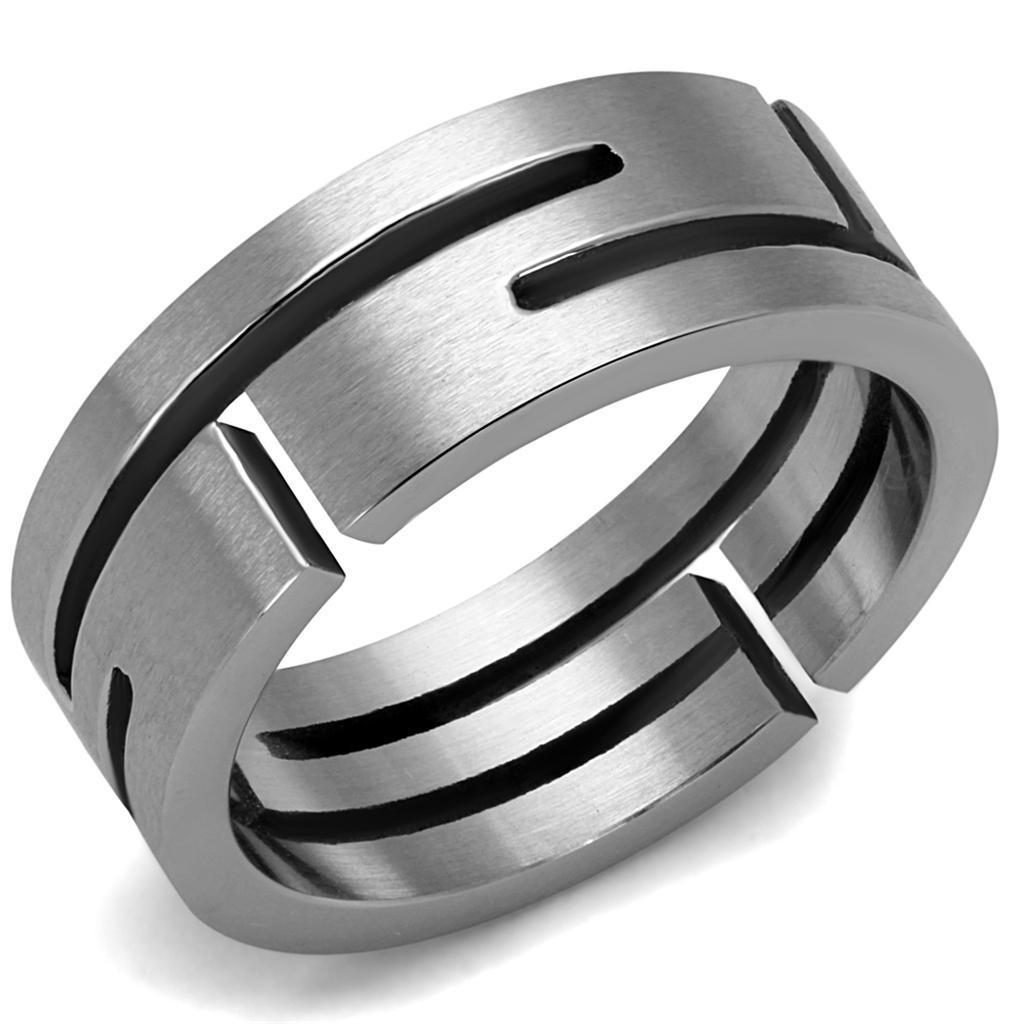 TK2393 Stainless Steel Ring with No Stone