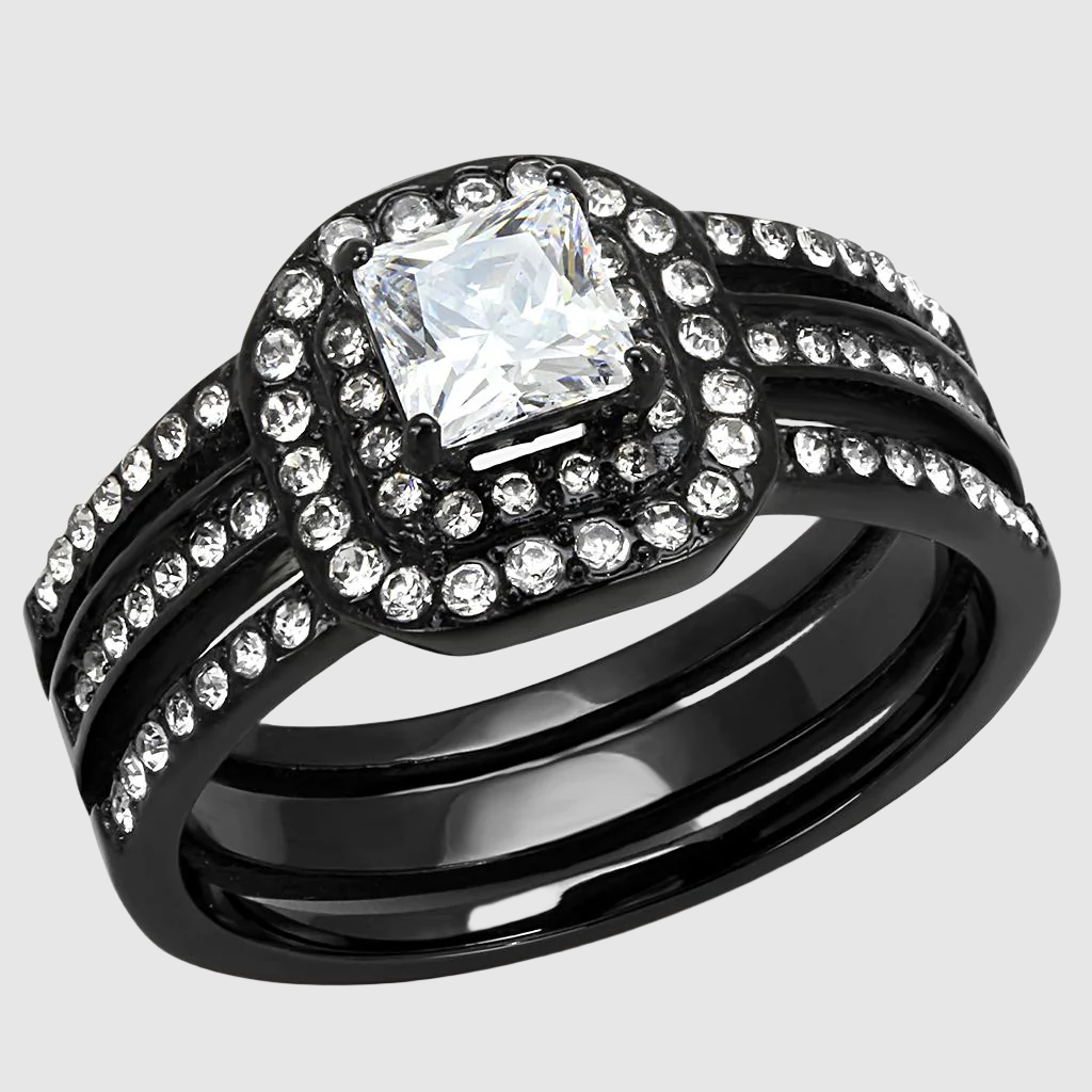 TK3048 - IP Ring with AAA Grade CZ