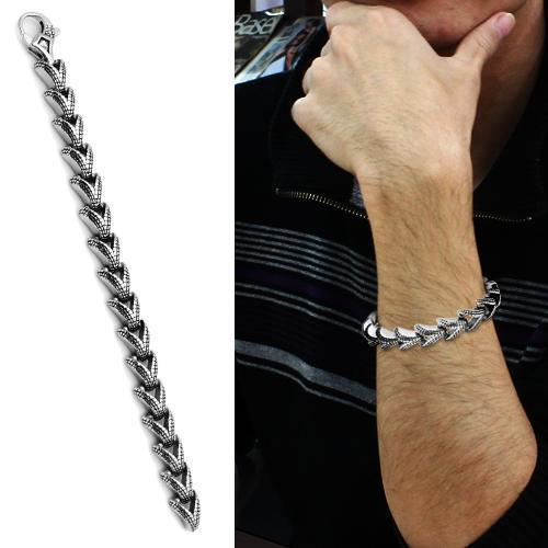 TK571 High polished Stainless Steel Bracelet