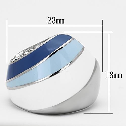 TK809 Stainless Steel Ring with Top Grade