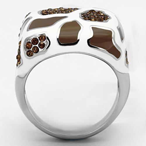 TK847 - High polished (no plating) Stainless Steel Ring