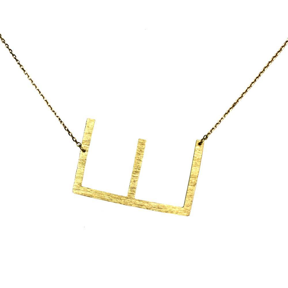 Monogram Collection Initial Necklace